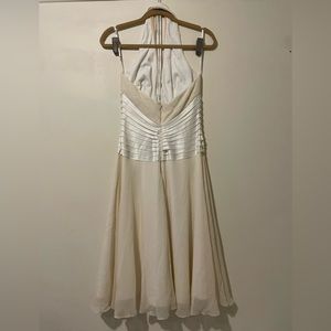TADASHI HALTER COCKTAIL DRESS
